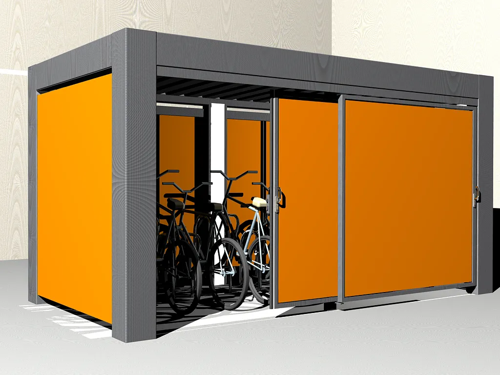 KUBUS 241 Fahrradhaus kaufen – individuell konfigurierbar in RAL-Farben